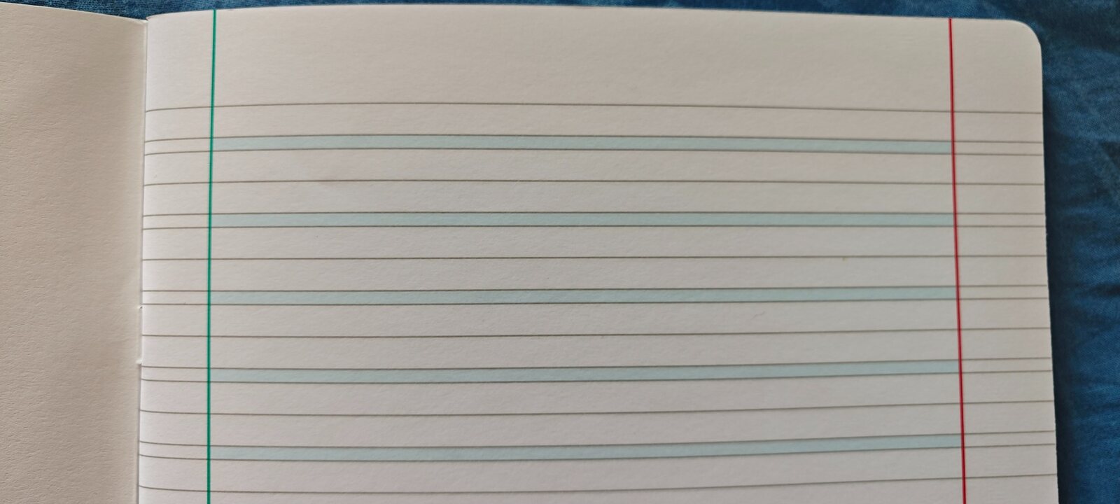 Quaderno del Gallo a righe per terza primaria