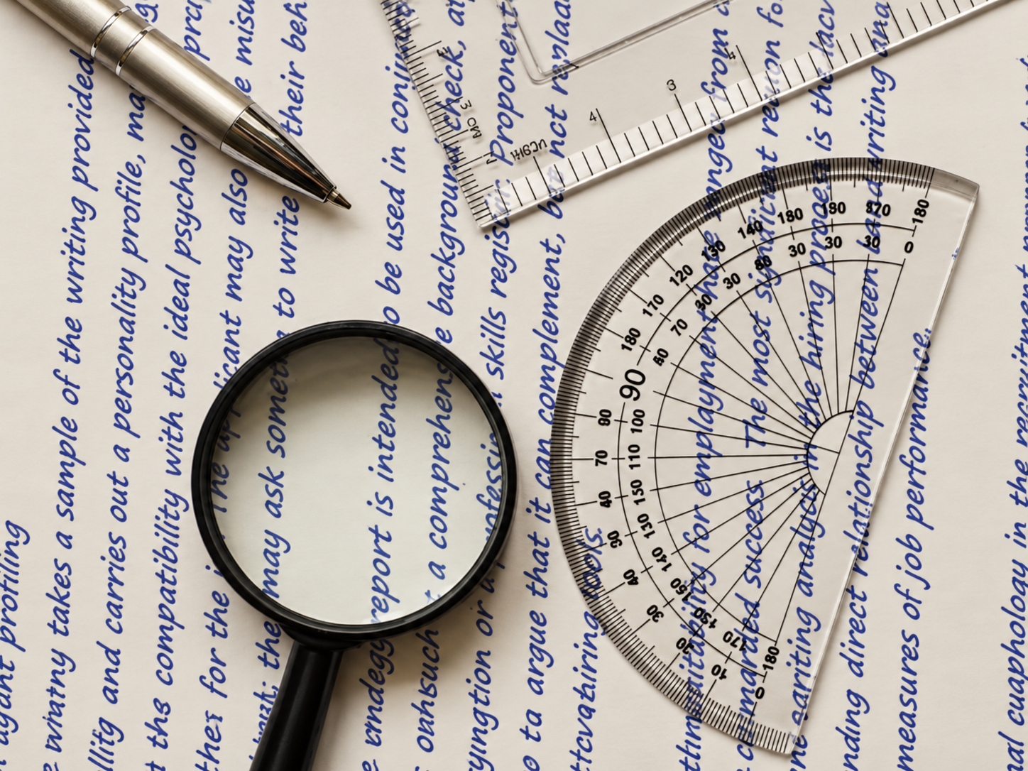 Misurazioni e osservazione degli elementi grafici in ambito peritale